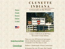 Tablet Screenshot of clunette.com